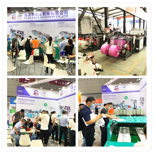 Price Sealing Cutting Double Lines 600PCS HDPE LDPE Biodegradable Shopping T-Shirt Vest Plastic Bag Making Machine